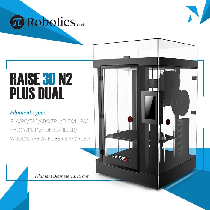 Pi_Robotics's tweet image. Dual-Extruder. With dual extrusion technology, and it's Huge Build Volume (305x305x610 mm) which is an advantage beyond the competitors. 
pirobotics.net
#PiRobotics #3dPrinters #Lebanon #Art #3dprinting #Raise3d #3d #Raise3dN2 #Plus #Dual #Extruder #Multitool #Filament