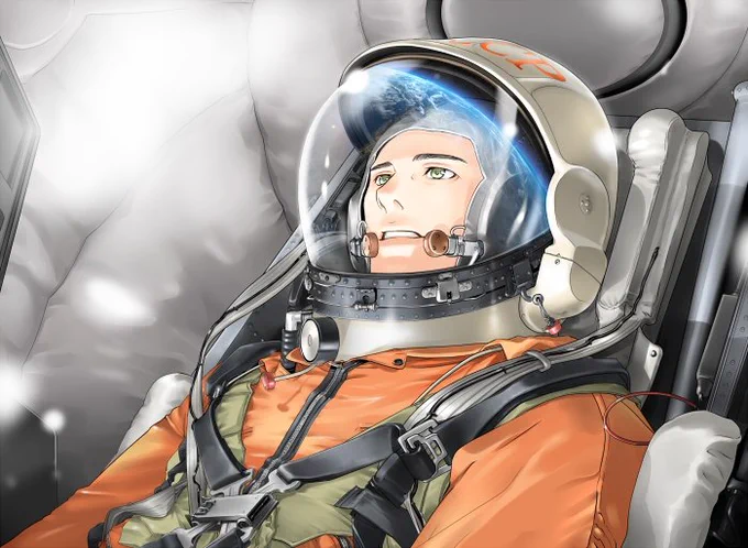 Happy Cosmonaut's Day!!!

1961年4月12日 ボストーク1号が打ち上げられ人類初の宇宙飛行士が誕生しました。別名義でマンガ世界の偉人シリーズ『ガガーリン』を描かせていただいてます。もし手に取る機会がありましたらお読みいただけると幸いです💫🚀
#Гагарин 
#Gagarin 
