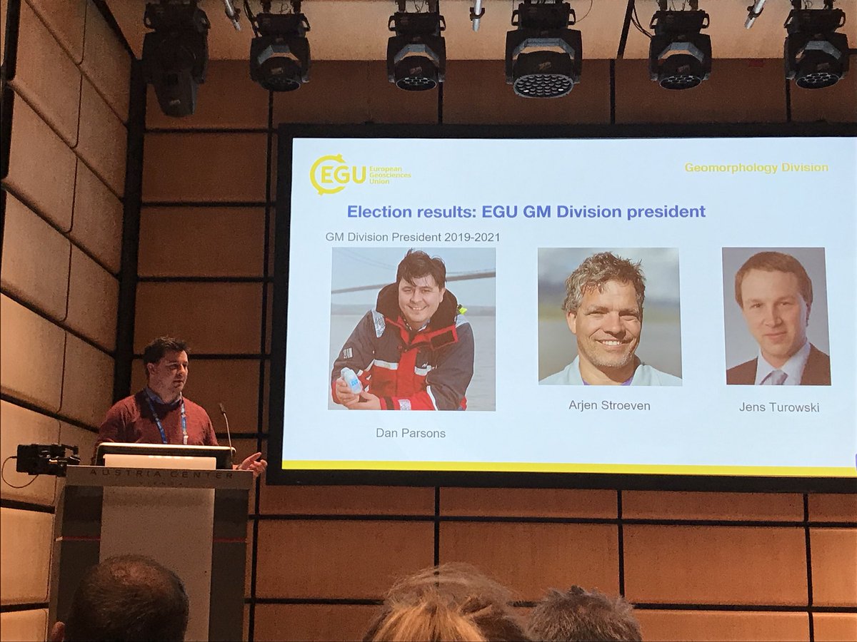 Congratulations on @bedform success in the election of EGU GM division president 🍾@SESatHull #EGU18