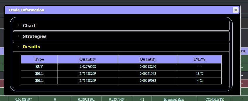 TradeManagerApp's tweet photo. NEW FEATURE: Trade information so you can see the history of the trade as well as the detailed current state. #TradeManager #cryptocurrency #trading #bitcoin $btc #newfeature https://t.co/a1vsW6LGpi