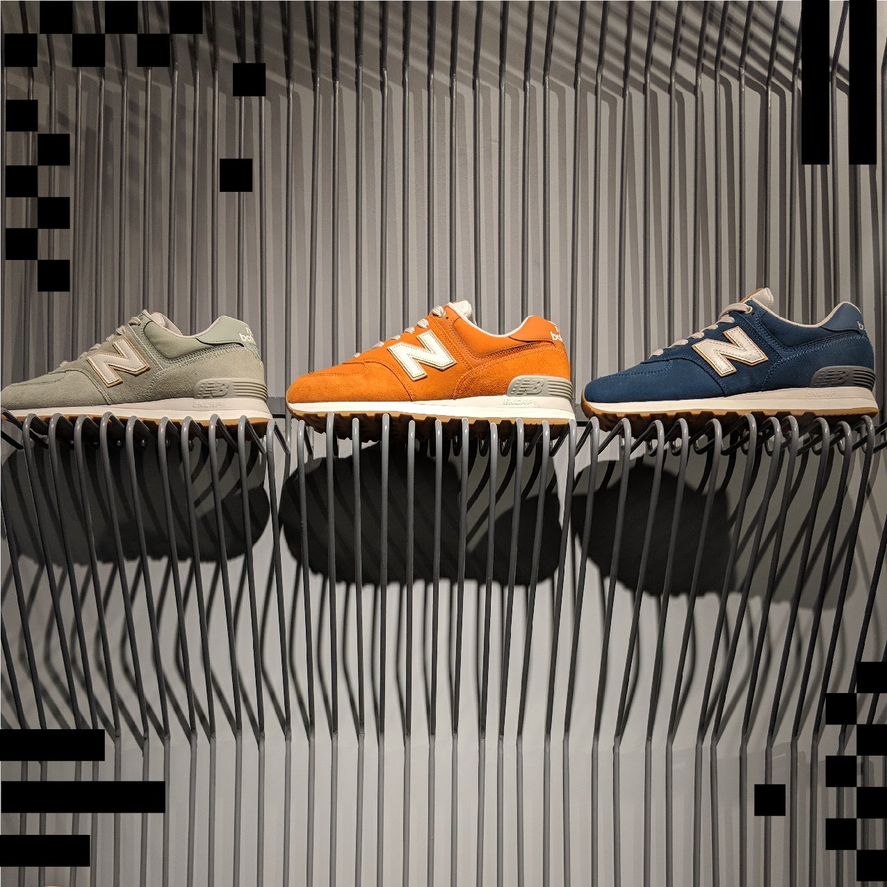 SuperkicksIndia on X Iconic New Balance 574 now available in store Classic Colourways Blue Brown Hemp Orange Sunshine Sport colours Overcast Black For women White Moon Beam Purple