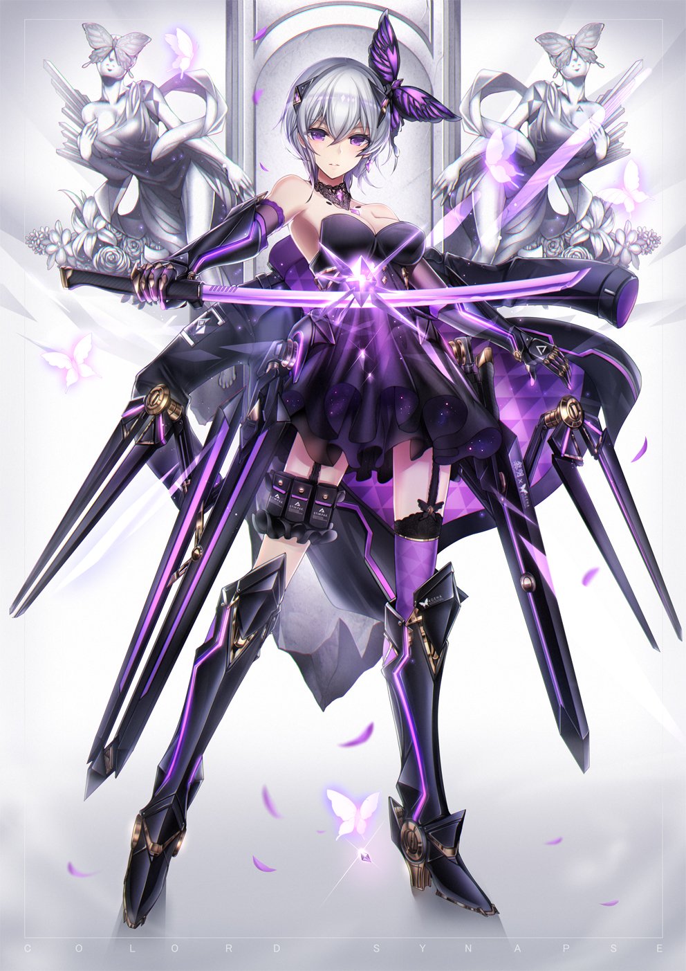 T Track 銀髪白髪愛でつつ武器娘や近未来な要素を好んで描いています 4月だからフォロワーさんに自己紹介しよう T Co Rsylnsnfe0 Twitter