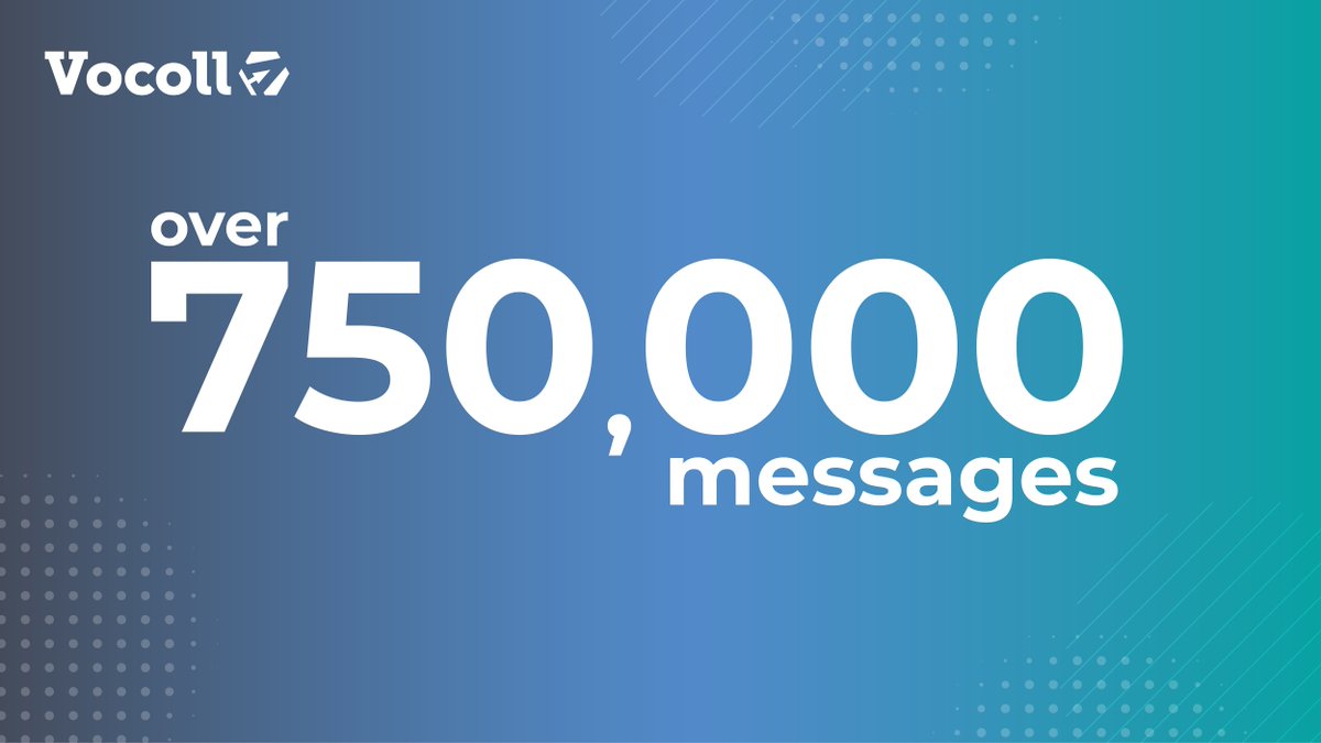 VocollSuite's tweet image. We have just surpassed 750K messages through Vocoll thats a lot of support issues resolved! verseone.com/live-support