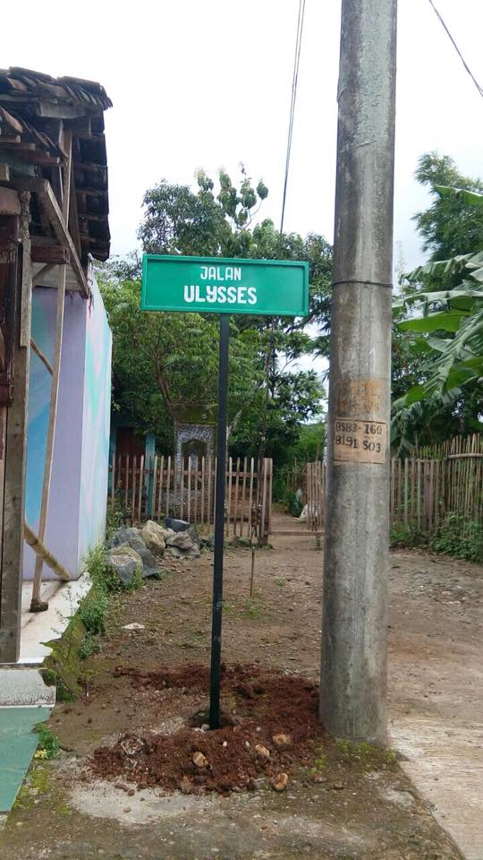 Jalan Franz Kafka dan Ulysses di kampung, Krajan Kidul, Desa Bebengan, Kec Boja, Kab Kendal, Jateng.