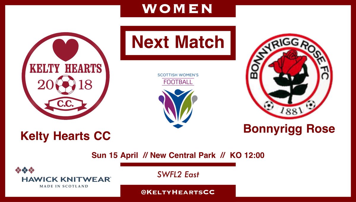 KeltyHeartsCC's tweet image. 🇱🇻⚽️WOMEN| After the disappointment of last weeks postponement, the team are eager to get back to action. They face Bonnyrigg Rose at home on Sunday, looking to make it 3 wins out of 3 in the league.

#SWFL2
#themaroonmachine