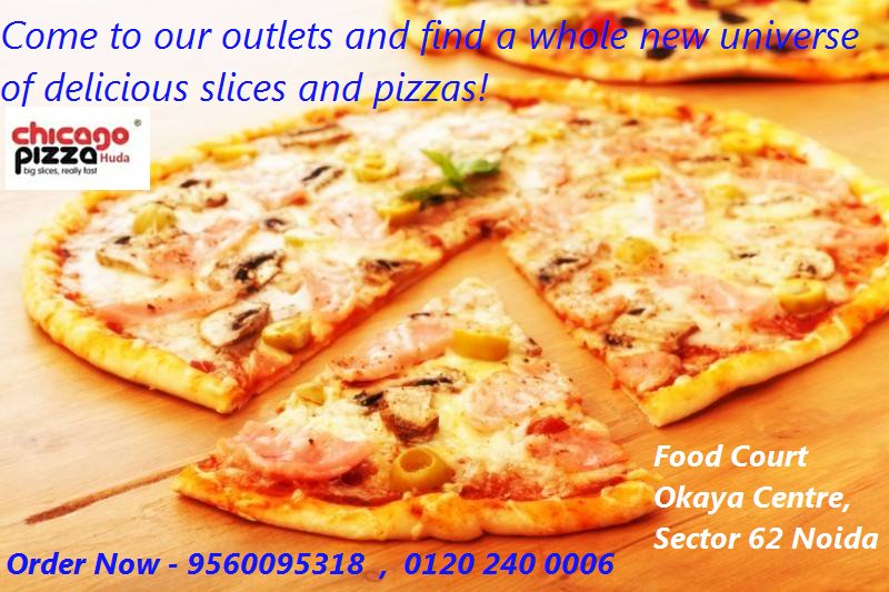 Chicago_noida's tweet photo. Come to our outlets and find a whole new universe of delicious slices and pizzas!
Order Now : 95600 95318 , 0120 240 0006 
Address : Unit no 7, tower 3 food court Okaya Centre ,Sector 62 Noida 
#Pizza #ChicagoPizza #Noida #Sector62Noida #Sector63 #Sector60 #sector64 #Sector59 https://t.co/FwZUubawUd