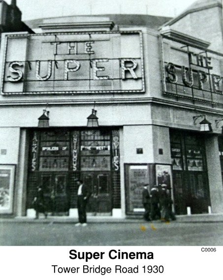 'The Super' on @TowerBridgeRd was designed by cinema architect George Coles in 1929. Later renamed The Trocette, it was only operational for 27 years, closing in 1956. The site remained derelict until 1975 when it was demolished. Read more here; arthurlloyd.co.uk/TrocetteTheatr…