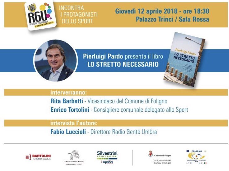 Oggi #LoStrettoNecessario ricomincia a viaggiare. Un romanzo su amore, amicizia, libertà e altre imparabili cose della vita nella mitica estate del 2006. Vi aspetto a #Foligno alle 18.30