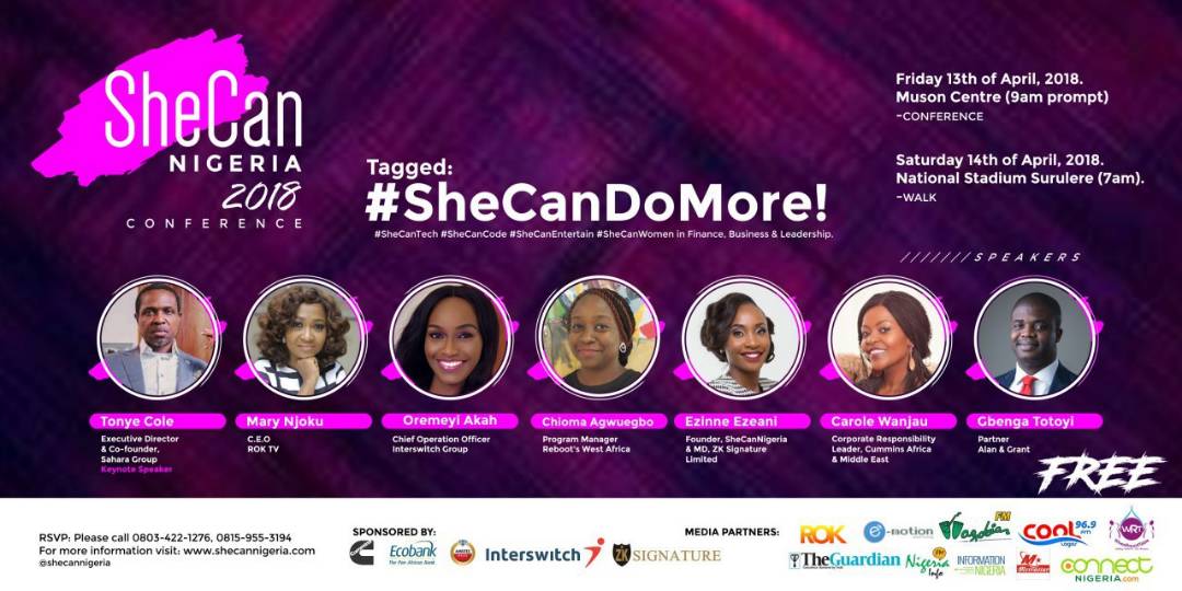 shecannigeria's tweet image. Join us tomorrow as we empower the Nigerian woman/girl child to be actively involved in the tech industry. #shecantech powered by @Cummins