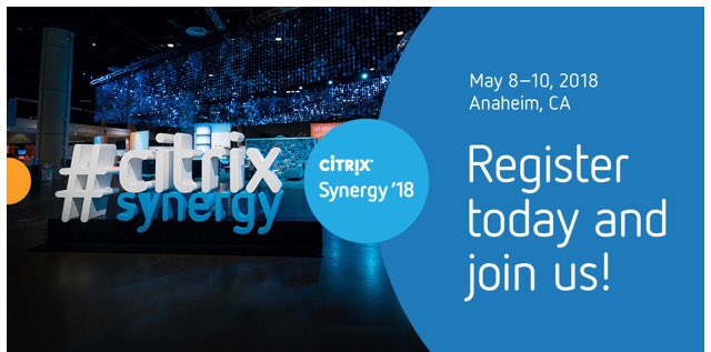 lyndonjonmartin's tweet image. Just got a sneak peak at what’s being announced at #citrixsynergy 2018. Wow, this is one you don’t want to miss. There’s still time to register: bit.ly/2EwXObG | #Thisishowthefutureworks #CitrixAdvocate #DigitalWorkplace #Innovation