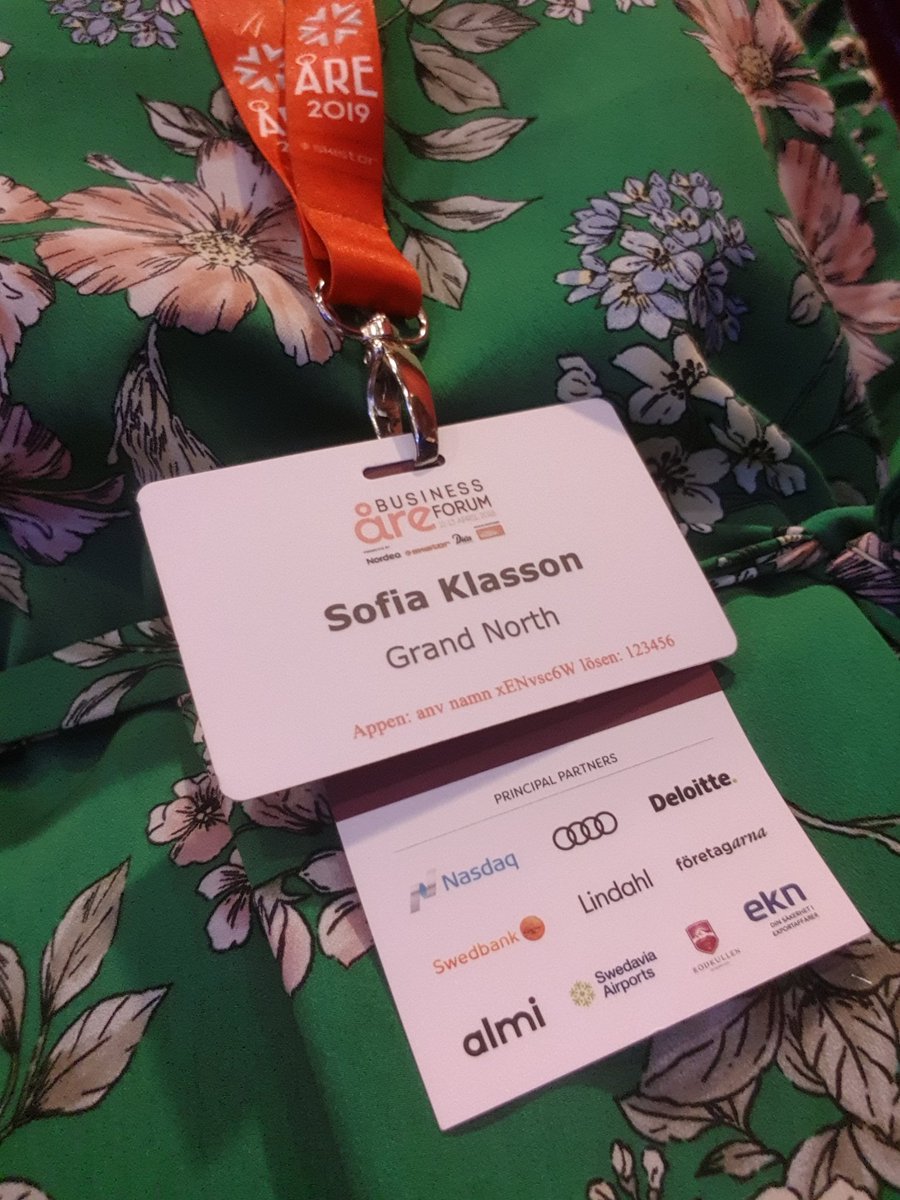 På plats på @AreBusiness2018 just nu Martin Ingemansson från Facebook Nordic.