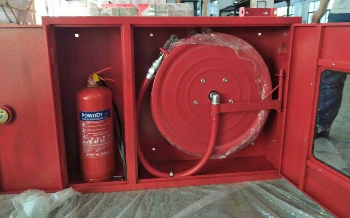 Jaf Chy On Twitter Asenware Double Door Fire Hose Reel Cabinet