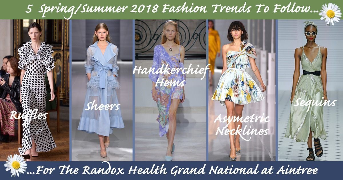 5 Key LFW SS18 Trends to follow for  <a href="/RandoxHealth/">Randox Health</a> #GrandNational outfit buff.ly/2FgR4Uk #Whattowear <a href="/TheJockeyClub/">The Jockey Club</a> <a href="/JiriKalfar/">JIRI KALFAR</a> <a href="/DAVIDKOMALONDON/">DAVID KOMA</a> <a href="/TemperleyLondon/">Temperley London</a> <a href="/Dyelogfashions/">Dyelogfashions</a> <a href="/KARLAOTTO/">Karla Aguayo</a> <a href="/officialberardi/">Antonio Berardi</a> @PeterPilotto <a href="/TemperleyLondon/">Temperley London</a> @TheCommsStore <a href="/ZoeComms/">ZoeCommunications</a> #EMSocial