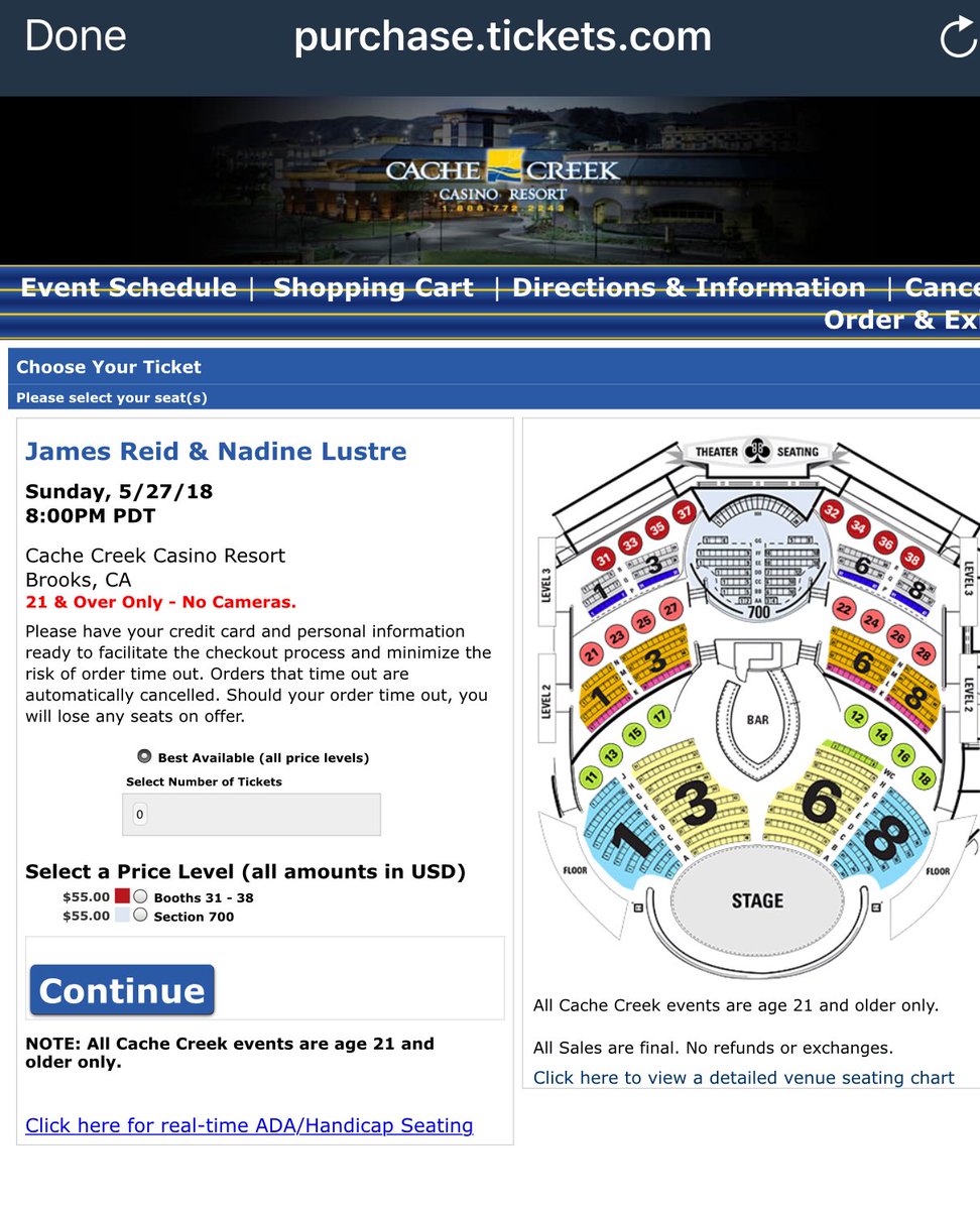 Chumash Casino Concerts Seating Chart