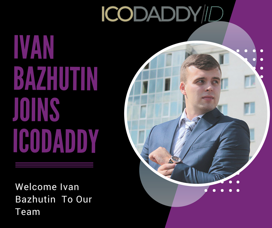 icodaddy's tweet image. Ivan Bazhutin joins @icodaddy&apos;s Advisors and Experts team. 
#ico #icoadvisor #besticoadvisor #icoexperts #besticoexperts