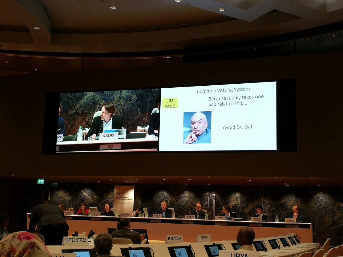 chenelaine's tweet photo. Eye opening insights about when the #failfast startup mentality fails: In the context of the UN, all it takes is one bad partnership and "it all just blows up". Vetting / process is key. #WASD16 https://t.co/KPKUR8Zu8O