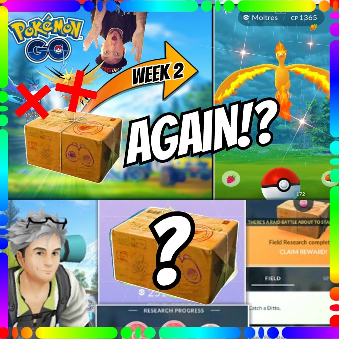 shauns1288's tweet photo. WHAT'S IN WEEK 2 SPECIAL RESEARCH BREAKTHROUGH!? Go Check out the video on my YouTube channel! 😉👊💥💯💚💚 #Retweet
#PokemonGo #Limit3dArmy #MoltresAgain? #PokemonGoQuests #Hype #Breakthrough #LegendaryBreakthrough2 #NewBreakthrough https://t.co/g1wErAITW3