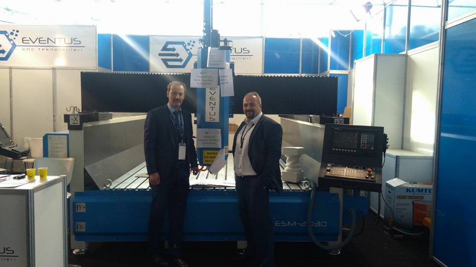 İzmir Mermer ve Mermer Makineleri Fuarı .
Eventus Cnc Teknolojileri

#mermer #mermermakineleri