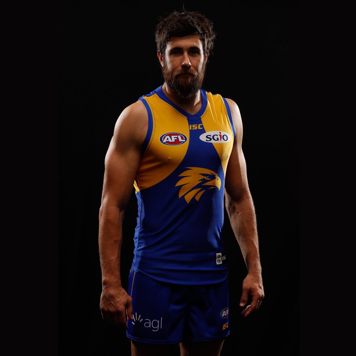 WestCoastEagles's tweet photo. He's baaaaaaaaaaack. 

#AFLEaglesSuns https://t.co/DaOxTD9bmm