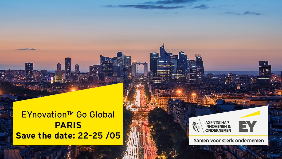 BirgitEveraert's tweet photo. Bonjour! #EYnovation organizes a Go Global Mission to #Paris at the end of May. Is your startup/scaleup ready do business in the city of lights? PM me or email to eynovation@be.ey.com More info coming soon... #BeTech @VivaTech  #startup #scaleups https://t.co/UEwFFRfRBf
