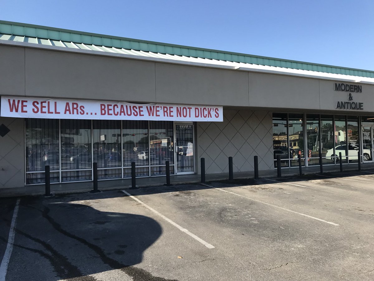 AtacHardware's tweet image. “We sell ARs ... Because we’re not Dick’‘s” @CollectorsF | #2A | #AtacHardware | #RedLine | #ATAC