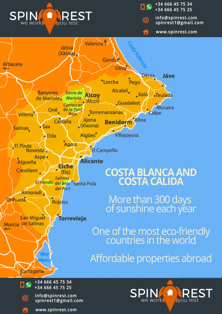 spinrest's tweet photo. We will find you a perfect home in Costa Blanca and Costa Calida, Spain and help you with any legal process too. All you need to contact us at +34 666 45 75 34 / 666 45 75 25 For more details visit https://t.co/yTpwVBO6Wd
#realestateagent #estateagentSpain #EstatePlanning https://t.co/hK3cJyzXxi