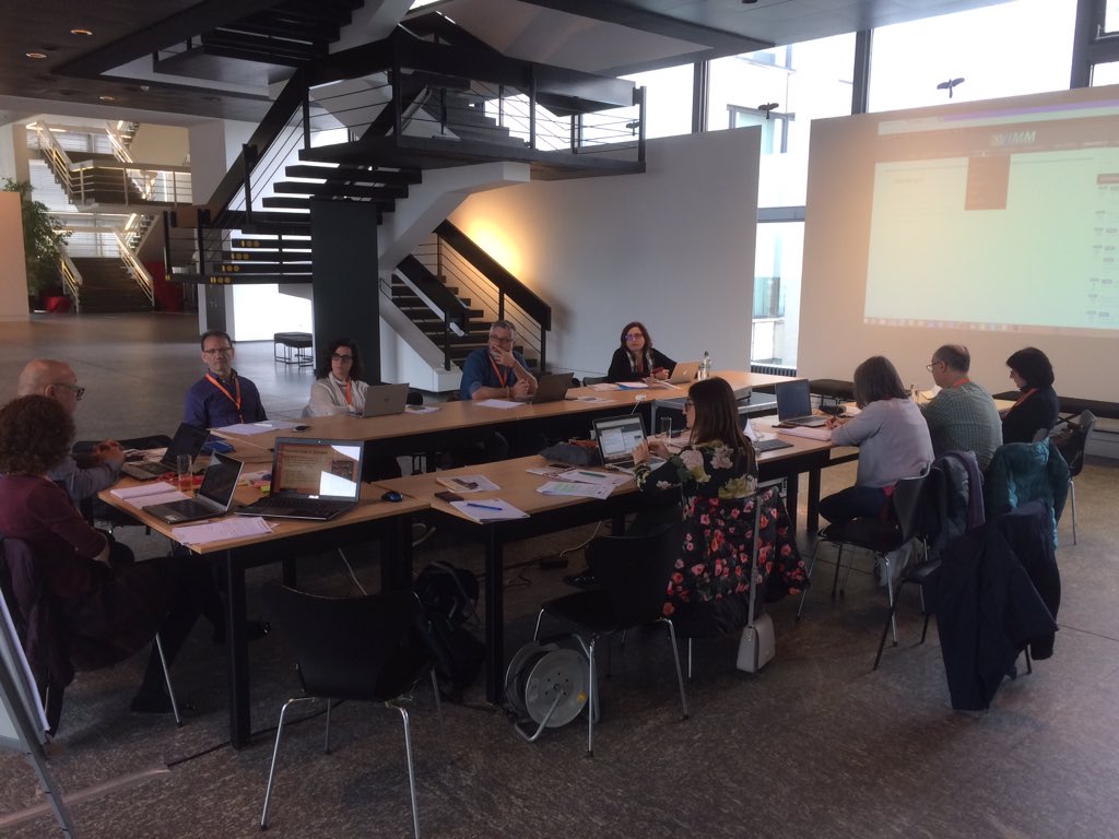 hernandezguell's tweet photo. Today in Berlin starting the debate in the Experts Group for Virtual Multimodal Museum @ViMMuseum #TA5ViMM a european based project in #DigitalHeritage #humanitatsdigitals https://t.co/EN3HB0DXcS