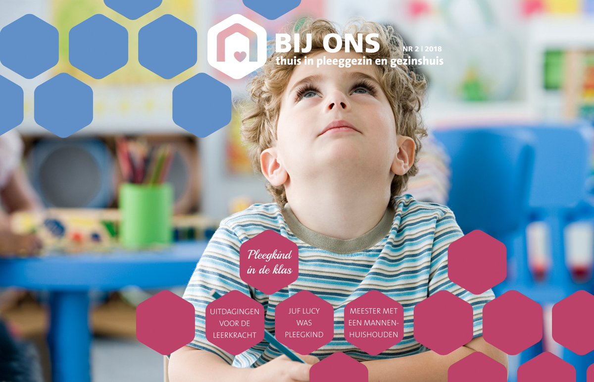 Vandaag verschenen: online magazine van BIJ ONS over pleegkinderen in de klas. Met primeur: nieuwe website Raadpleeg, speciaal voor leerkrachten.
magazine.mobiel-pleegzorg.nl/bij-ons-2-2018