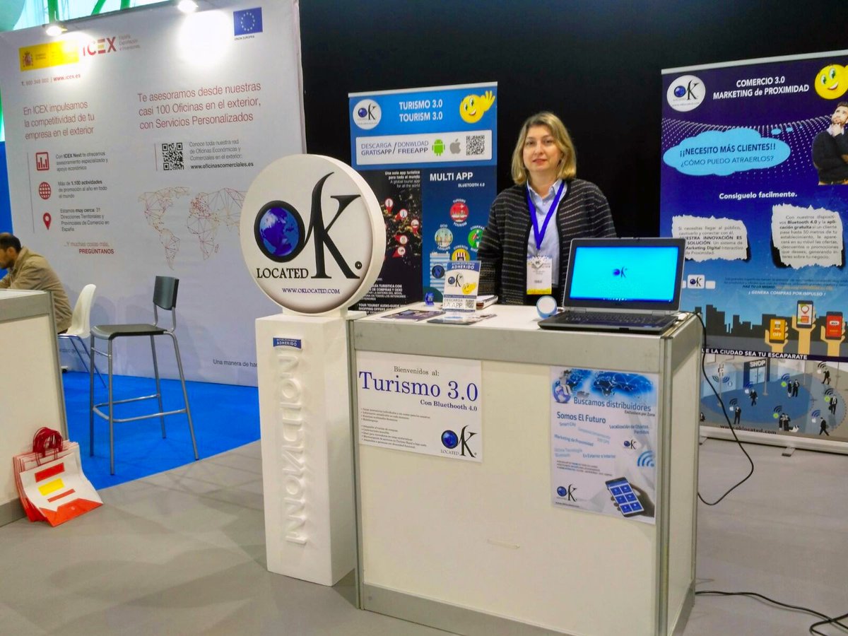 OKLocated's tweet photo. #fse18
Esta semana nos hemos ido hasta Málaga, para presentar nuestro proyecto en el 6º foro Ser Emprendedor.
¡¡¡ Ven a vernos y conócenos !!!
#SerEmprendedor #OkLocated #Málaga https://t.co/tKfSKK8QLn