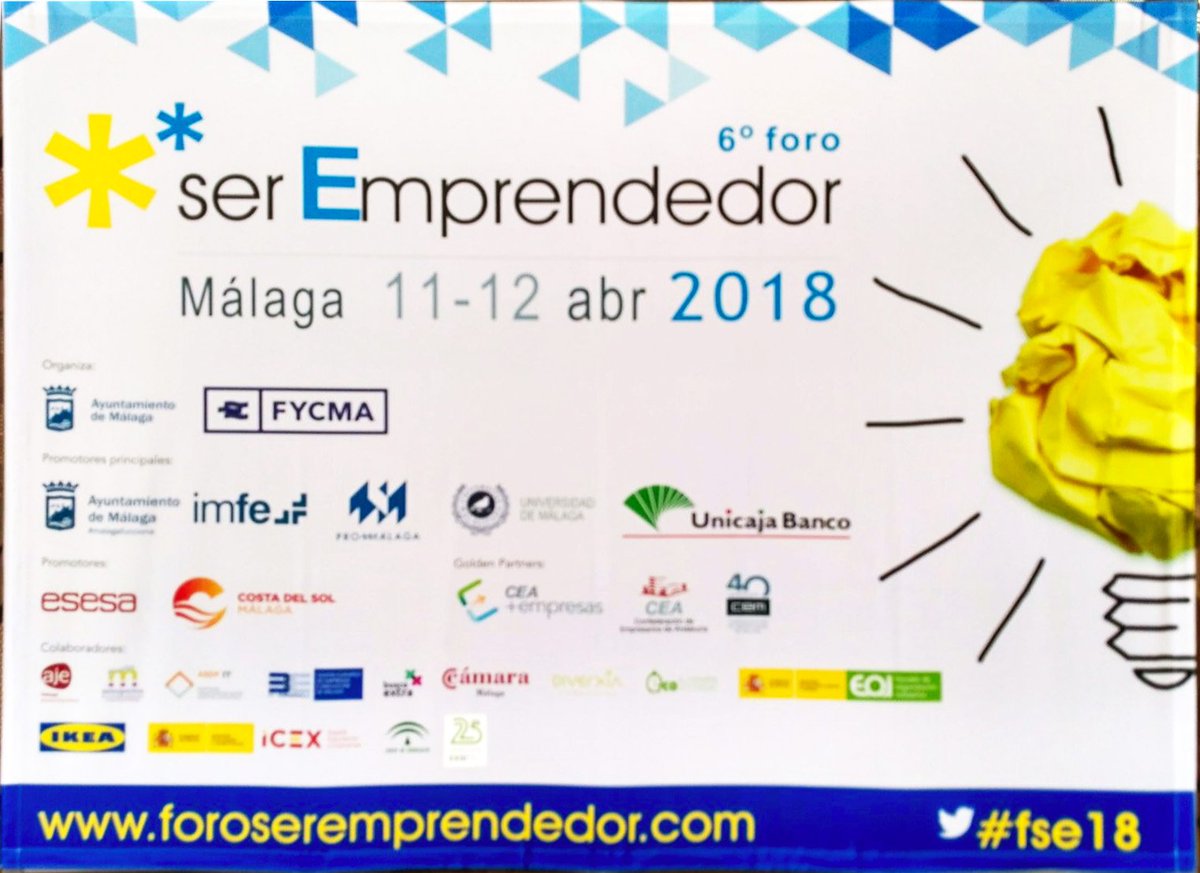 OKLocated's tweet photo. #fse18
Esta semana nos hemos ido hasta Málaga, para presentar nuestro proyecto en el 6º foro Ser Emprendedor.
¡¡¡ Ven a vernos y conócenos !!!
#SerEmprendedor #OkLocated #Málaga https://t.co/tKfSKK8QLn