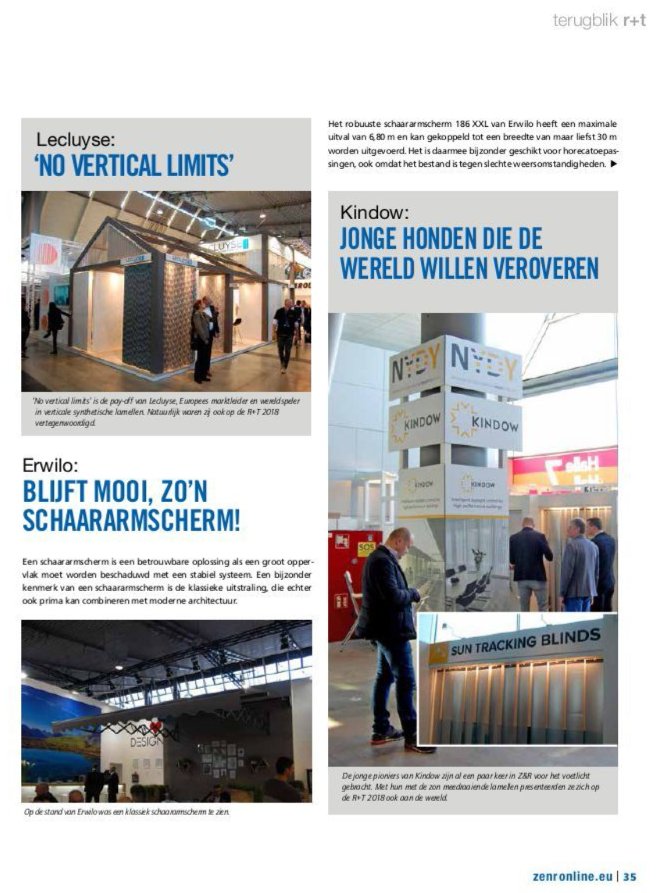 _Kindow_'s tweet photo. In the latest @ZenrOnlineNL edition we are mentioned at the @RT_TradeFair. We are the “young dogs who want to conquer the world”. Click here to read the full article and more about each of the talented companies featured, together setting the new standard: https://t.co/VDnP2NJzK5 https://t.co/TWVvnwo2V7