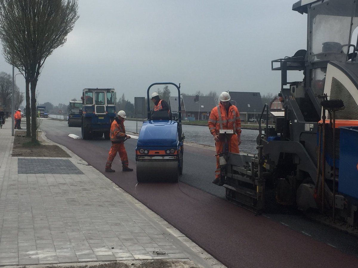 gerritweerts's tweet photo. Geel Rood Zwart @KWSInfraZwolle @ProvOverijssel Daarleveen https://t.co/KPrWNm5sbB