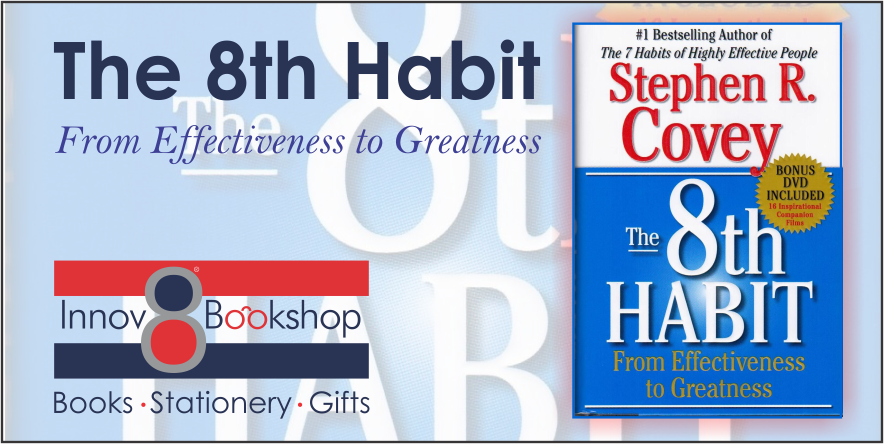 First was the 7 Habits, here is the 8th to put everything all together. #books