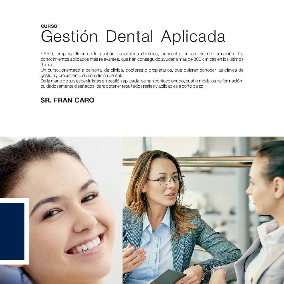 GarciaClinica's tweet image. El próximo viernes 20 de abril, el equipo de Clínica Dra. Elena García tendrá el placer de asistir al Curso de Gestión Dental Aplicada, que tendrá lugar en Málaga. clinicaelenagarcia.com 
#formacion #klockner #gestion #gestiondental #dentistas #evolucion #cursos #programas