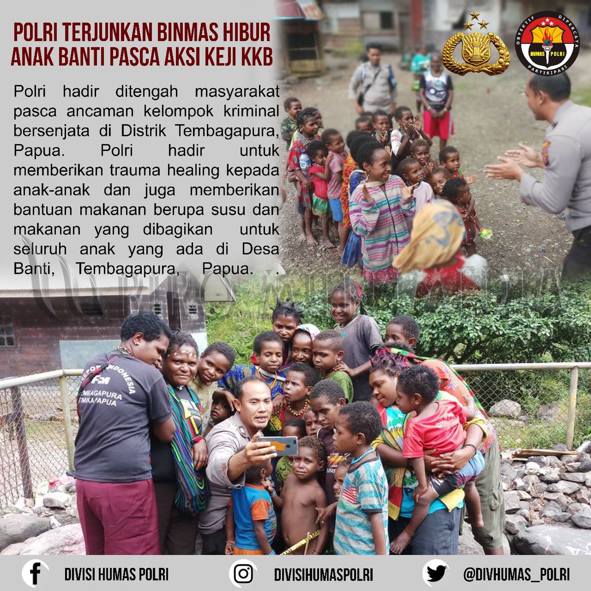 Humas Polri tweet media