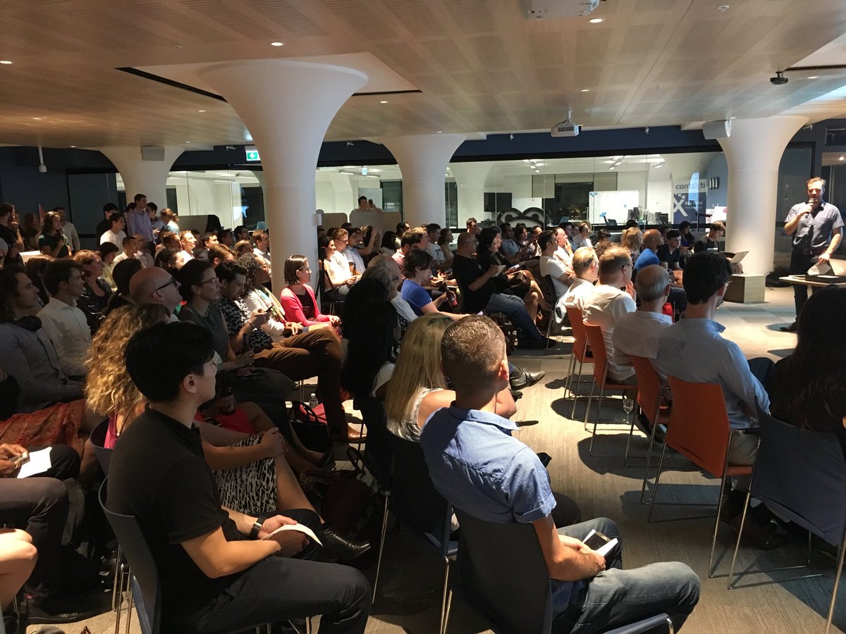 philfree7's tweet photo. Huge turnout as @ReeceProudfoot kicks off blockchain for social impact event @WWF_Australia https://t.co/enSiIOrDTr