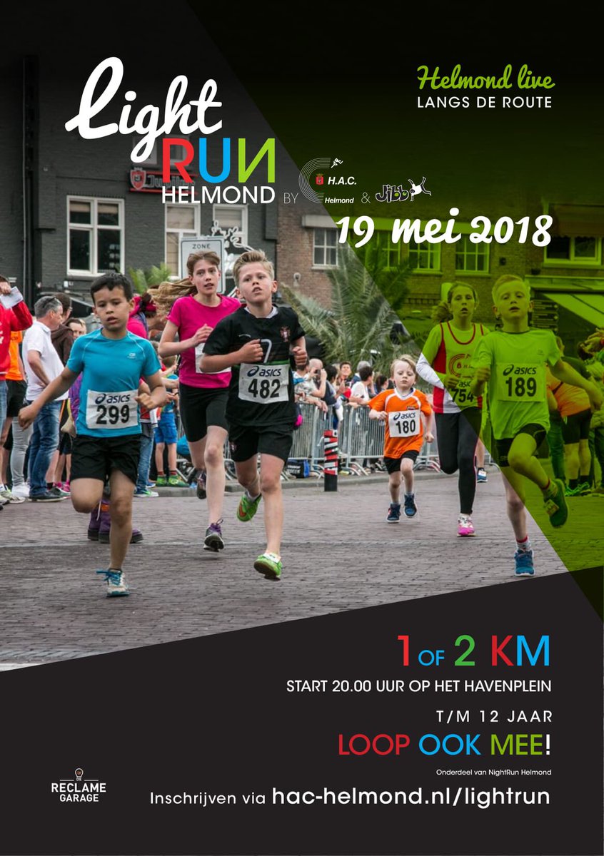 Gun je jouw kind een onvergetelijke loopervaring? De LightRun is dan perfect. Laagdrempelig, midden in de stad en volop gezelligheid.
Geef je kind op via hac-helmond.nl/nightrun/light…