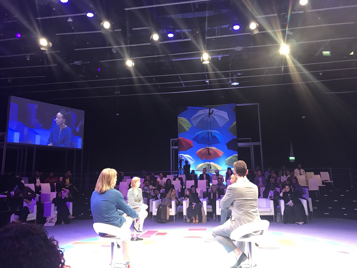 GrecoAnthea's tweet photo. “Culture is a space to colectivice experience. The only history becomes the canvas upon you put your paintbrush, the unexpected intersections and journeys we start.” Inspiring @HopeAzeda at Culture Summit Abu Dhabi @CultureSummitAD @culturesummit2018 #etihad https://t.co/0qrOmA8CfY