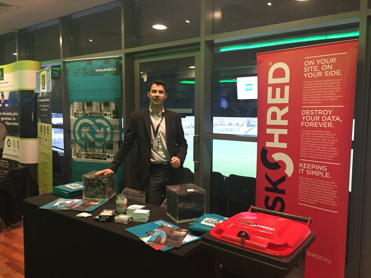 Delighted to be at Croke Park today at the @GDPR Summit presented by the Sunday Post and IQuest