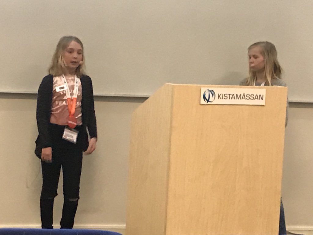 JohnnyWahlund's tweet photo. Nathalie Saga och Miranda briljerar på SETT #tgl #solskol https://t.co/iUSbSysVHK