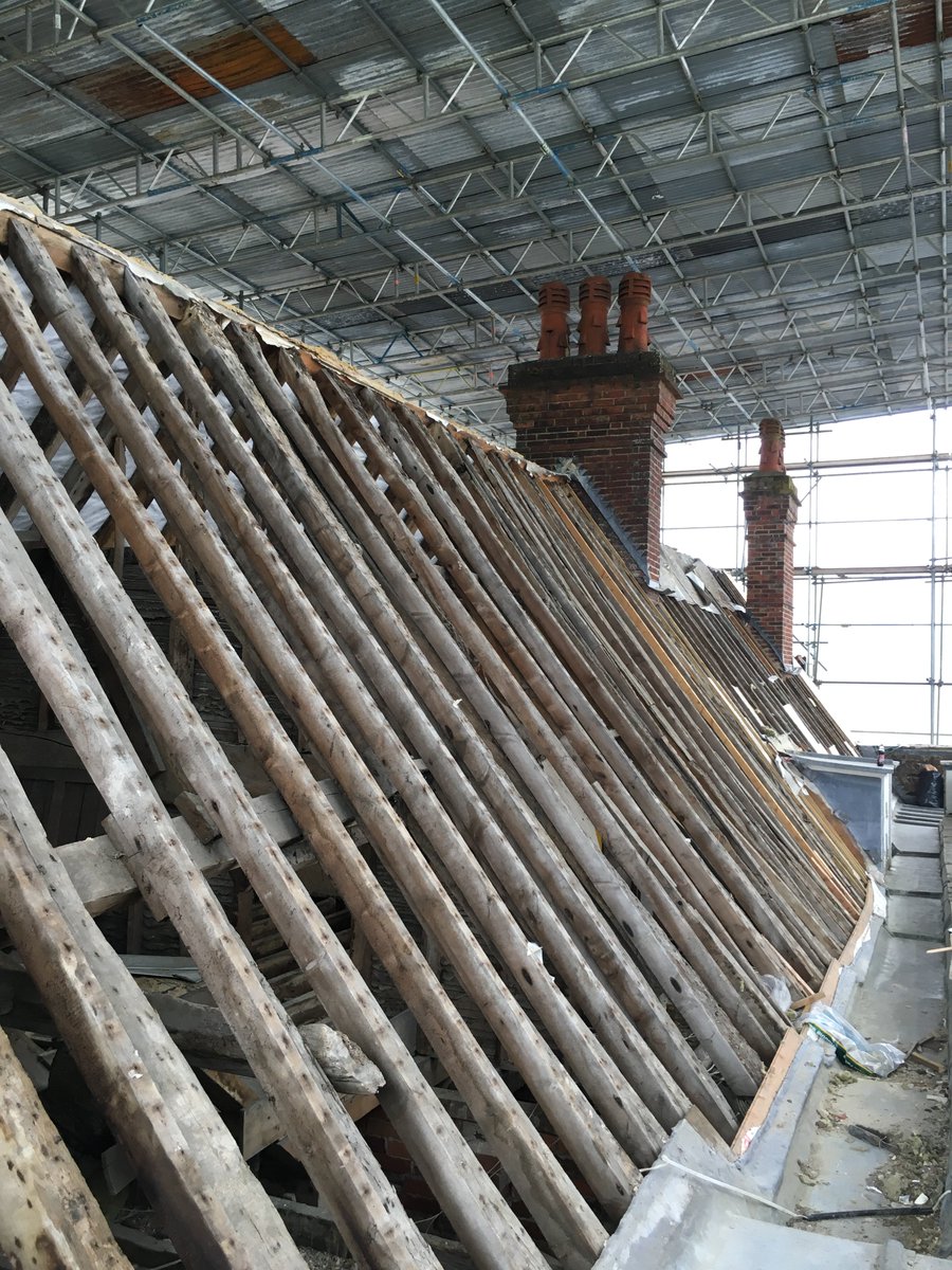 greenwayarch's tweet photo. Work commenced on Grade II* listed property near Petersfield. #architects #architecture #greenwayarchitects https://t.co/drO2Vq0dTi