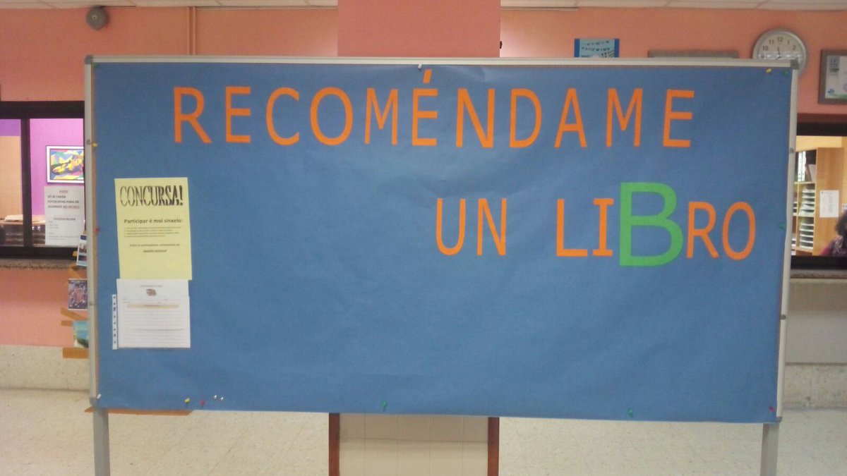 BIBLIO_RM's tweet photo. #le #comenta e #recomenda. Se les algún 📚 e che gustou, colga a túa opinión no taboleiro do noso Hall ❤️❤️❤️.  @BIBLIO_RM https://t.co/2l7Vs3IgHm https://t.co/V9dvS2Jwi1