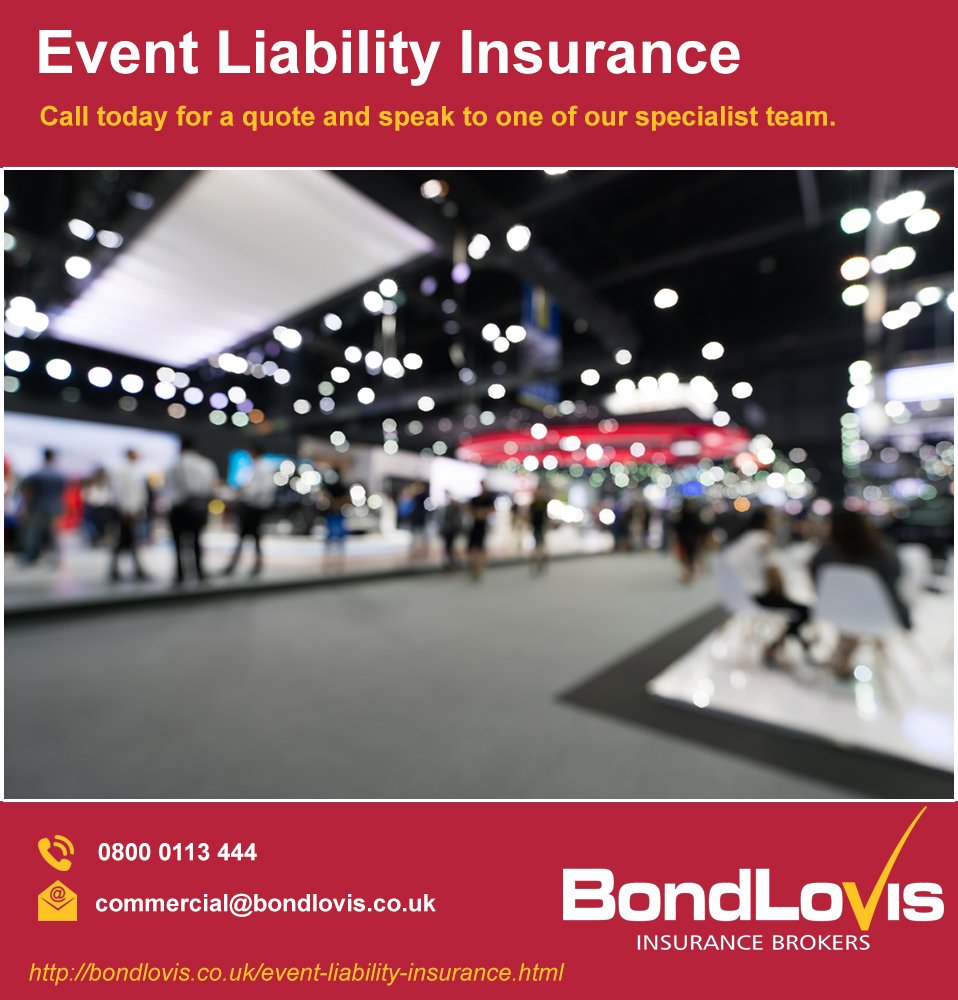 kotaknaren's tweet image. RT @BondLovisCom: RT @BondLovisIns: Arranging the correct insurance for your event is essential.
Call today for a quote and speak to one of our specialist team: 📞08000 113 444 (option 2)
ow.ly/9PwC30j52tt
#liability #eventliability #liabilityinsur…