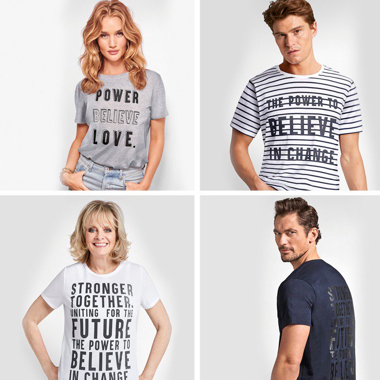 Today we proudly launch our exclusive collection of unisex tees, designed in collaboration with our brand ambassadors for <a href="/FashionTargets/">Fashion Targets Breast Cancer</a> with 30% of each sale going to @breastcancernow to provide vital funds. Click to see how you can help #makeastatement  po.st/ft