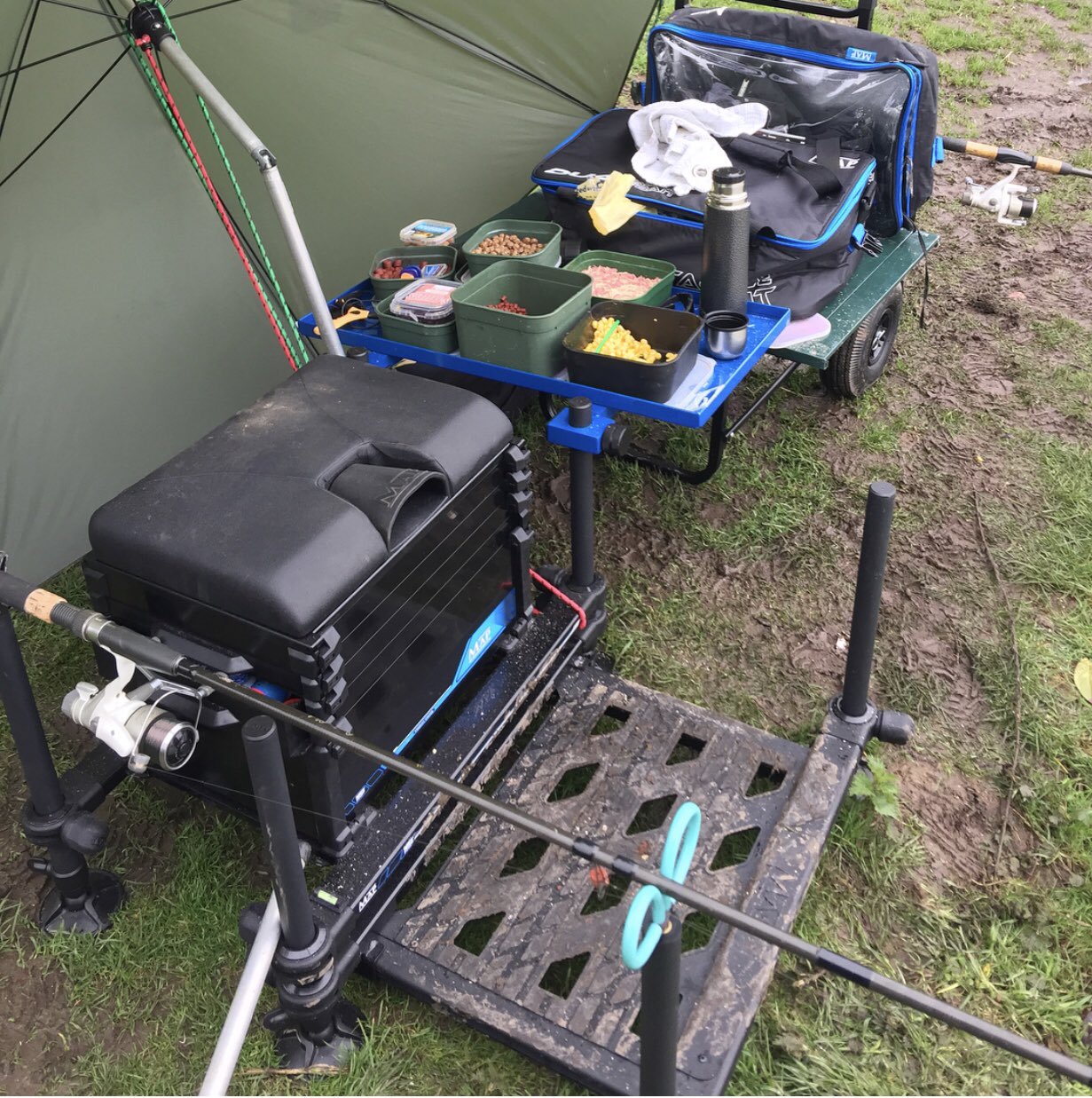 Oxford Handmade Fishing on X: Oxford Handmade Fishing set up: shimano  Stradic gtm 4000 with a bob nudd super club waggler rod (both 20 years old)  Map 350 competition seatbox with an