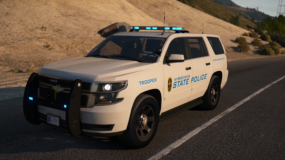 MrOxPlay's tweet photo. #VirginiaStatePolice #VSP #StatePolice  #ThinBlueLine #MotorCarrierSafety #Unmarked #gtav #gta5   #lspdfr #police #WIP #lawenforcement #sapdfr  #thinblueline  #gtaphotographers #gtaphotography  #rockstargames #k9 #mroxplay https://t.co/rzlkmcJNHg