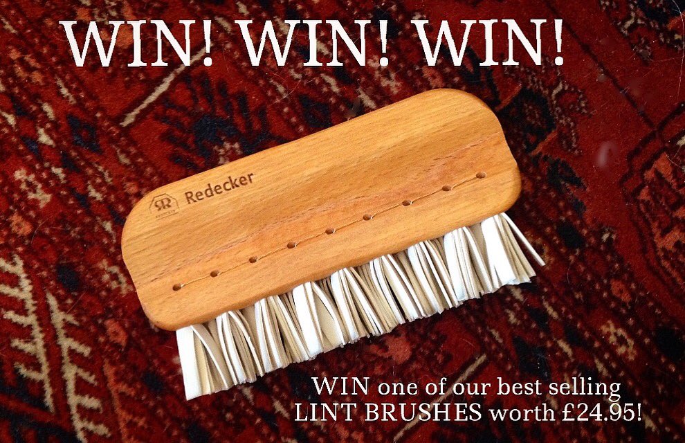 Watch out for our Facebook prize draw to win a fabulous Lint Brush!  Brilliant for removing pet hairs...