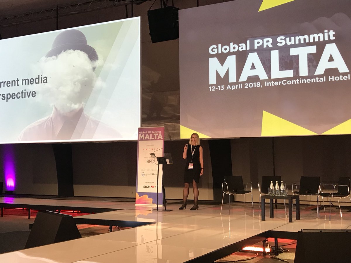 LondonDonald's tweet photo. Regulators will expect you to have a crisis plan that is fit for the type of breach - and there are different types says Steph Bailey MD Corporate at @Fleishman #globalprsummit Malta #prsmalta @thepworld https://t.co/fBGtTH6zto