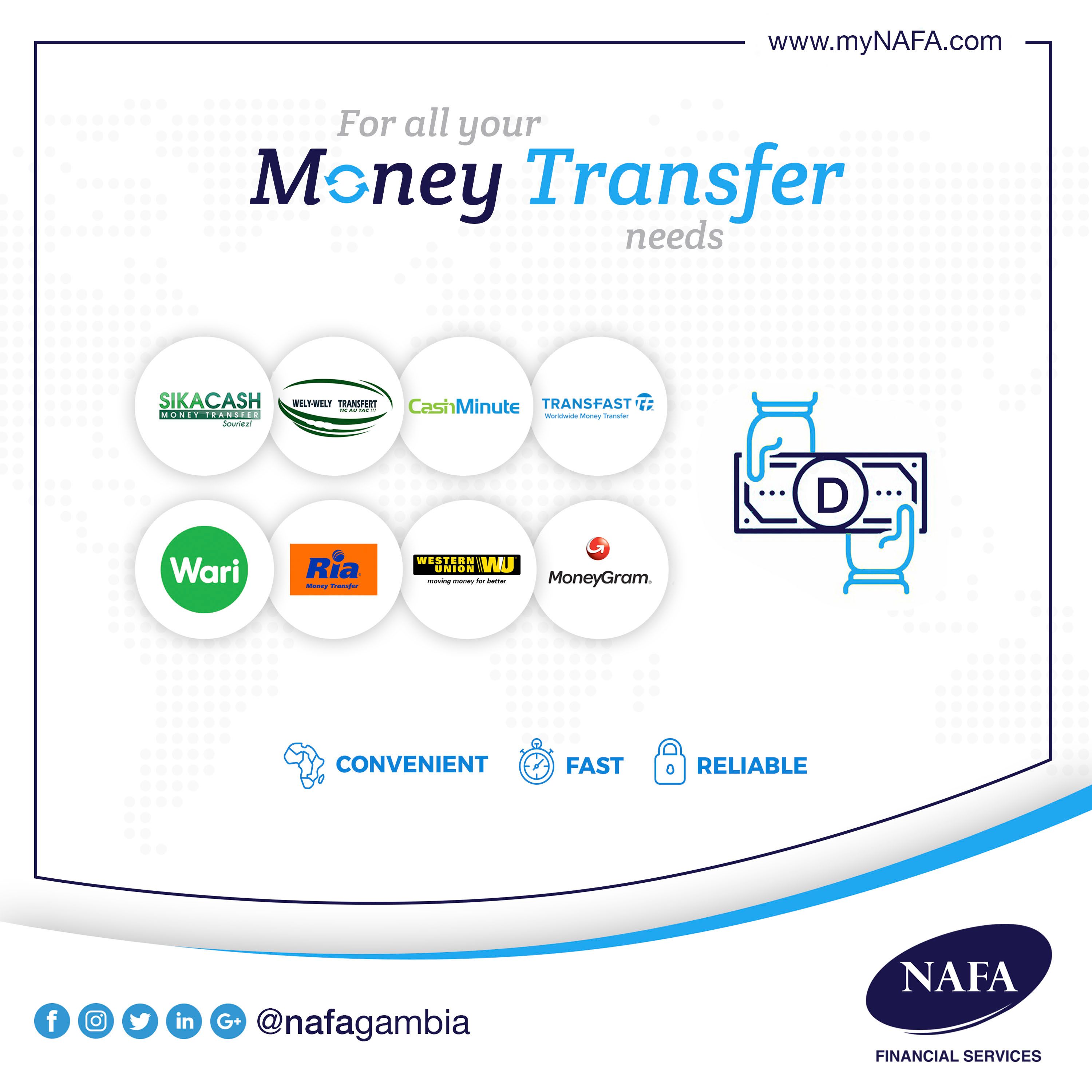 Money Transfer - Financial Services