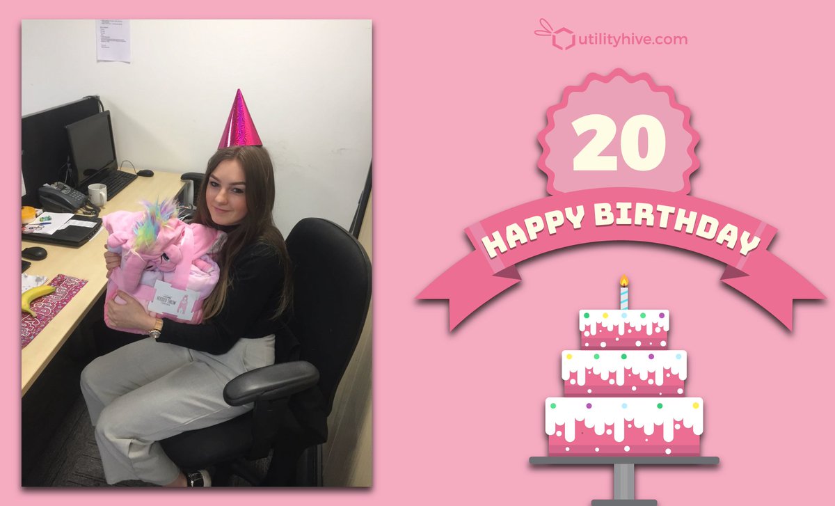 utilityhive's tweet image. A huge Happy 20th Birthday to our Pre-Live Account Executive, Nicole!🎉

We hope you have a brilliant day!💁‍♀️

#BirthdayGirl #Big20 #OfficeBirthday #Celebration #Careers #JobsInManchester #JoinOurTeam #ApplyNow #Manchester #Electricity #Gas #Water #Energy #BetterTogether